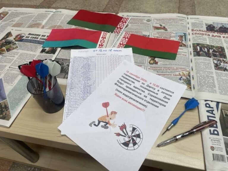Дартс-турнир ко Дню народного единства