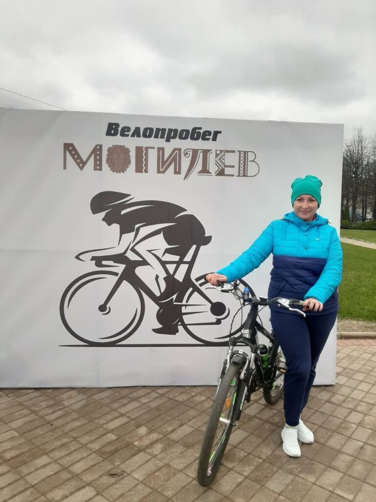 Городской велопробег, посвященный 85-летию героической обороны Могилева и Году белорусской женщины